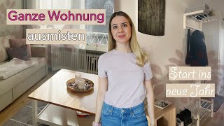 Minimalismus | Ich miste meine Einzimmerwohnung aus | DECLUTTER