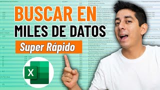 Filtrar o Buscar datos en Miles de Registros en Excel (Macros VBA)