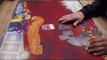 Keyforge Card Token deck That guy sees card tokens first time.