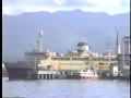 青函連絡船　摩周丸出航　 1987年9月