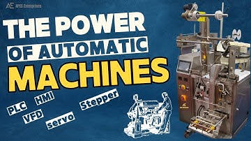 Unlocking the Power of Automatic Machines PLC, VFD, HMI, Servo, and Stepper