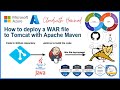 Build Java Sample web Application with maven and deploy on tomcat web server by using Jenkins