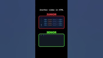 Comparing Junior Vs Senior HTML Coding Techniques
