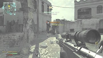 MW3 L118A Kill Feed