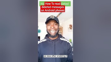 To read deleted messages on Android phones  #androidtips