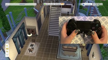 How to Show and Hide walls and Switch floors in the Sims4 console PS4