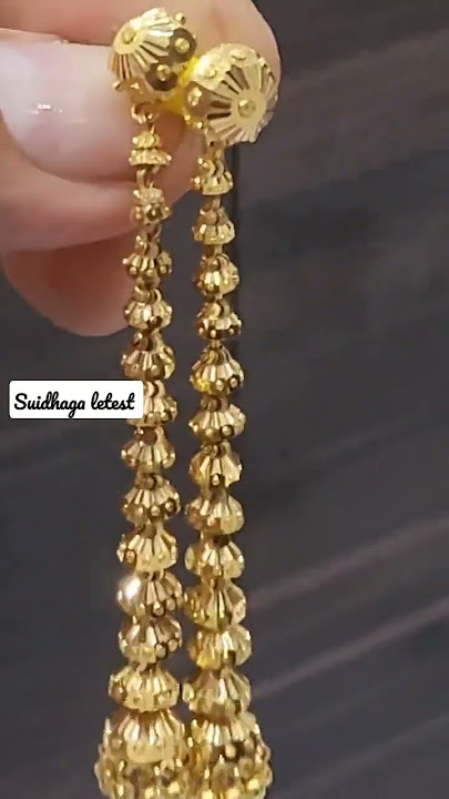 letest model suidhaga #jewels #goldjewellery #jewellry #goldring #earring #jewellery #preciousjewels