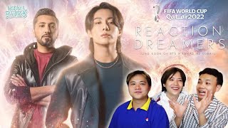 Jung Kook feat. Fahad Al Kubaisi - Dreamers REACTION บอลโลกมันต้องแบบนี้ [BTS] | KachasBrothers