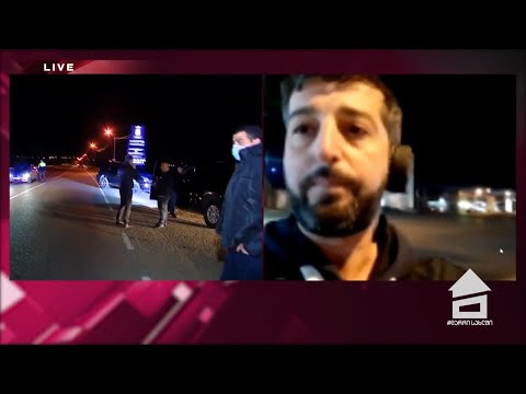 ნიკა გვარამია - \"ლაივ კადრები\" - \"ხდება გადაკეტვა\".