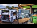 Promaster Camper Van W/ Ingenious Lifting Bed Platform & Motorcycle Rack