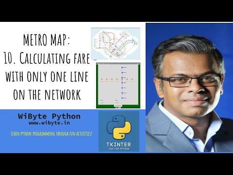 10. Metro Map: Calculating the FARE when start and stop stations are on one line