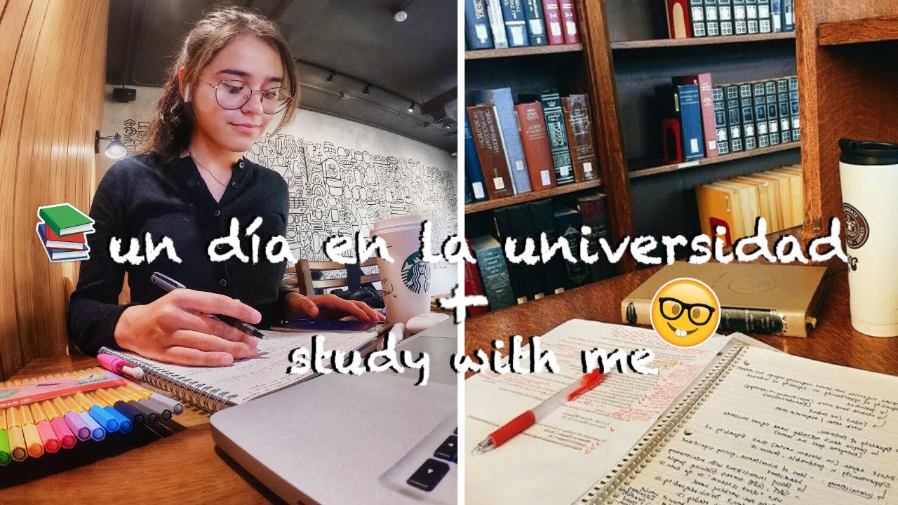UN DÍA CONMIGO EN LA UNIVERSIDAD + STUDY WITH ME