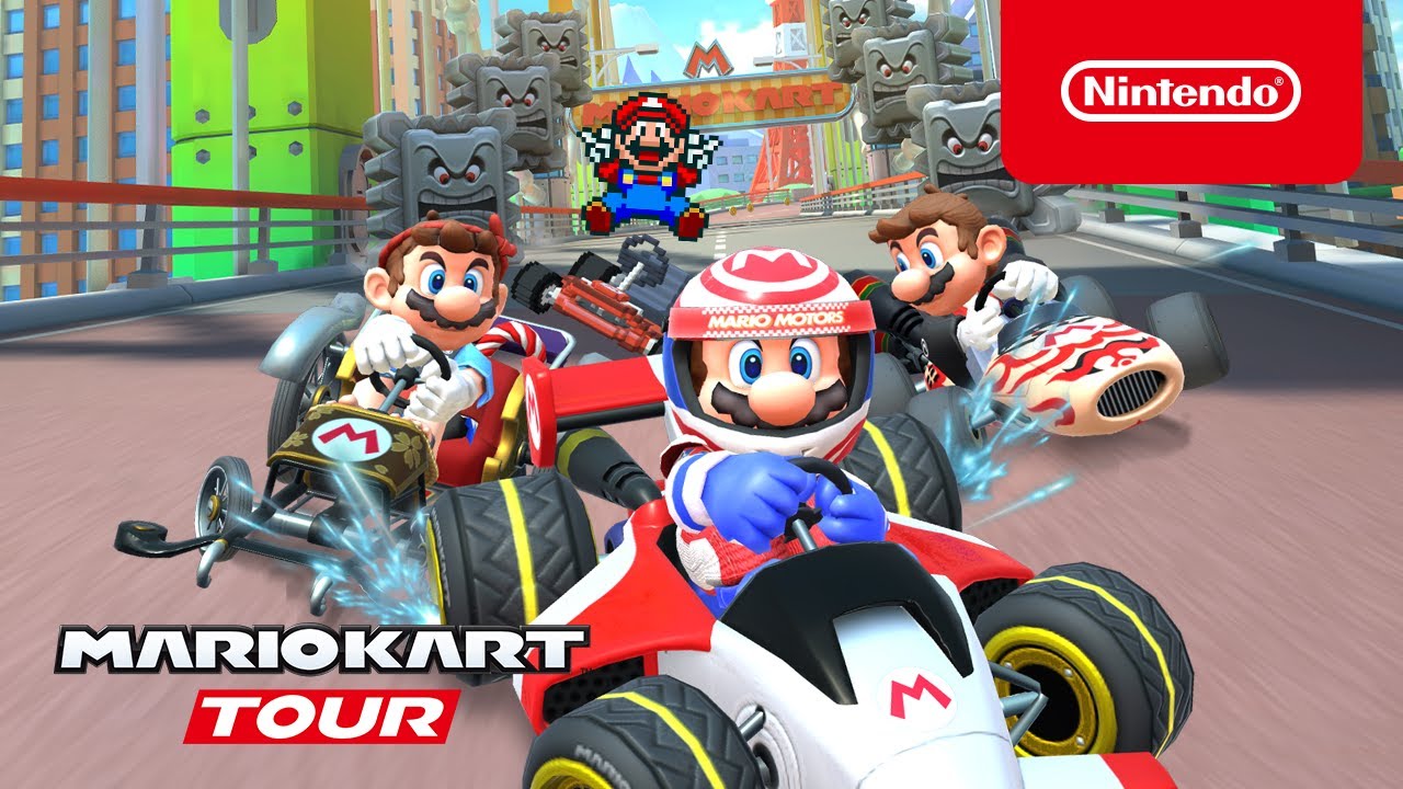 Mario Kart Tour Mario Tour Trailer YouTube