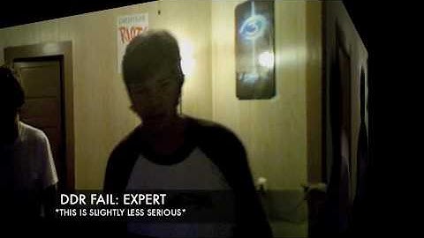 EPIC DDR FAIL @ The Sketchy Man House