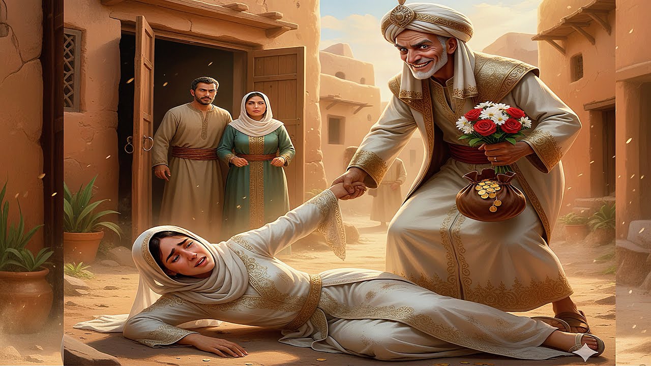 #قصة_الفتاة اليتيمة التي أجبرت على الزواج من رجل عجوز 