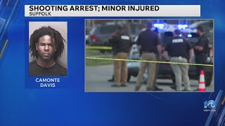 Man arrested after shooting on Brookwood Drive in Suffolk