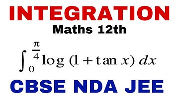 How to prove Integration of log(1 + tan x) from 0 to π/4 is equal to π/8 log 2 k Q8 Ex 7.11 Integral