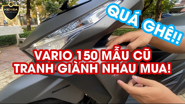 Đánh giá xe honda vario 150 năm 2024