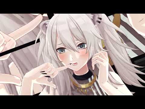 【Hololive MMD】Super Psycho Love 【獅白ぼたん Shishiro Botan】