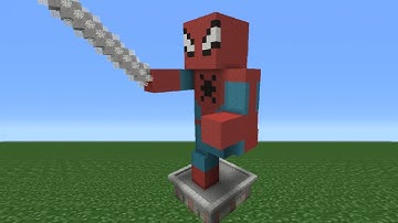 Minecraft Tutorial: How To Make A Spider Man House (Captain America: Civil War)