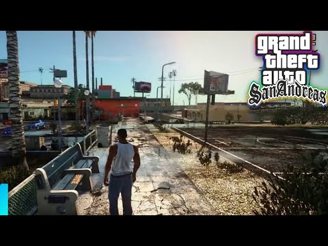 Grand Theft Auto San Andreas Retextured 2021 (GTA IV Graphics + GTA IV Retextured) - DODI Releases