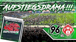 Vlog: Hannover 96 II - Würzburger Kickers // Hannover ringt Würzburg nieder!!!