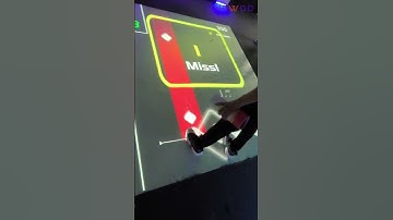 All-in-one Interactive Floor Projection Game - Dynamic Music  #interactivegame #interactivefloor
