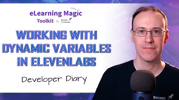 Dynamic Variables For Creating Agentic AI Experiences! Articulate Storyline 360 + ElevenLabs Demo 🚀