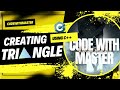 Creating Triangle Using C/C++
