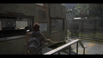Not the best rope physics in the The Last of Us Part II