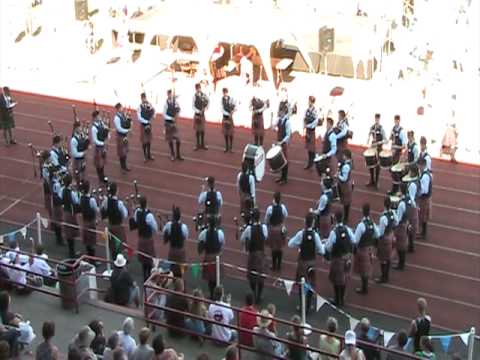 Triumph Street Pipe Band Portland Medly 2009