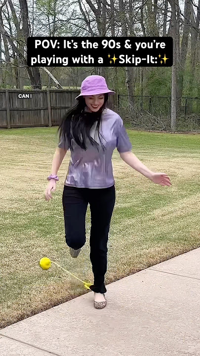 POV: It’s the #90s & you’re playing with a “Skip-It” #nostalgia #millennials #90sgirl