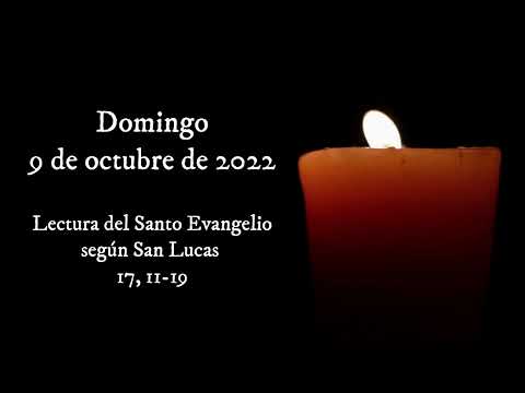 Escucha el Santo Evangelio para el domingo 9 de octubre de 2022