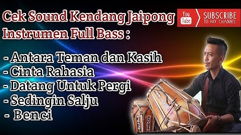 Cocok Untuk Cek Sound Midle  - Cek Sound Kendang Jaipong Full Bass Full Koplo
