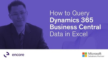 How to Query Dynamics 365 Business Central Data in Excel