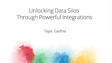 Unlocking Data Silos Through Powerful Integrations-Tejas
