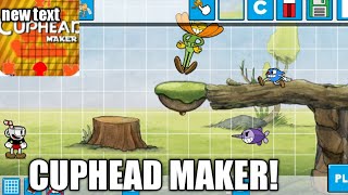 Cuphead maker is real! Cuphead maker gameplay+apk download