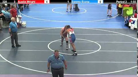 220 Austin Wright vs. Sammy Evans