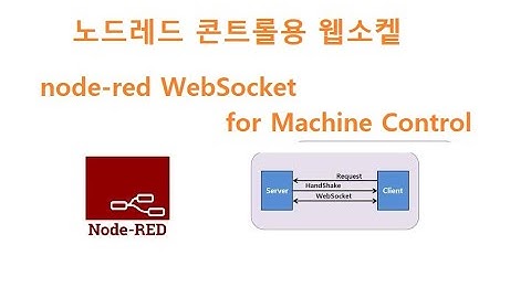 Node-RED WebSocket 노드레드에서 웹소켙 사용하기 [두원공과대학교 AI융합과 김동일교수] 5.6.12