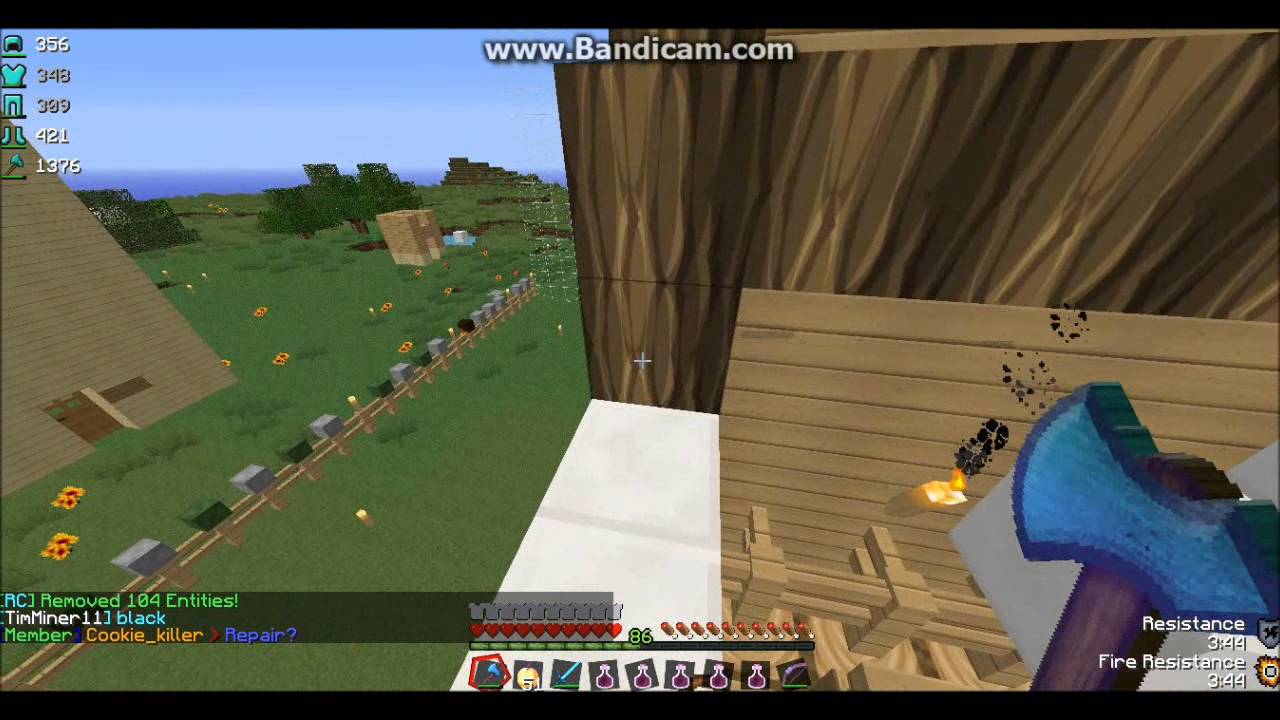 Reconcraft R Reconcraft : PvP - Griefing Density - YouTube