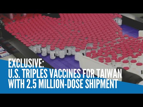 Exclusive: US triples vaccines for Taiwan with 2.5 million-dose shipment