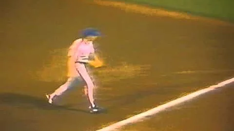 "New York Mets" David Cone Argues Call, Lets Two Atlanta Braves Score!