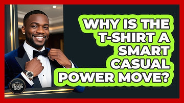 Why Is The T-shirt A Smart Casual Power Move? - The Sharp Dressed Gent