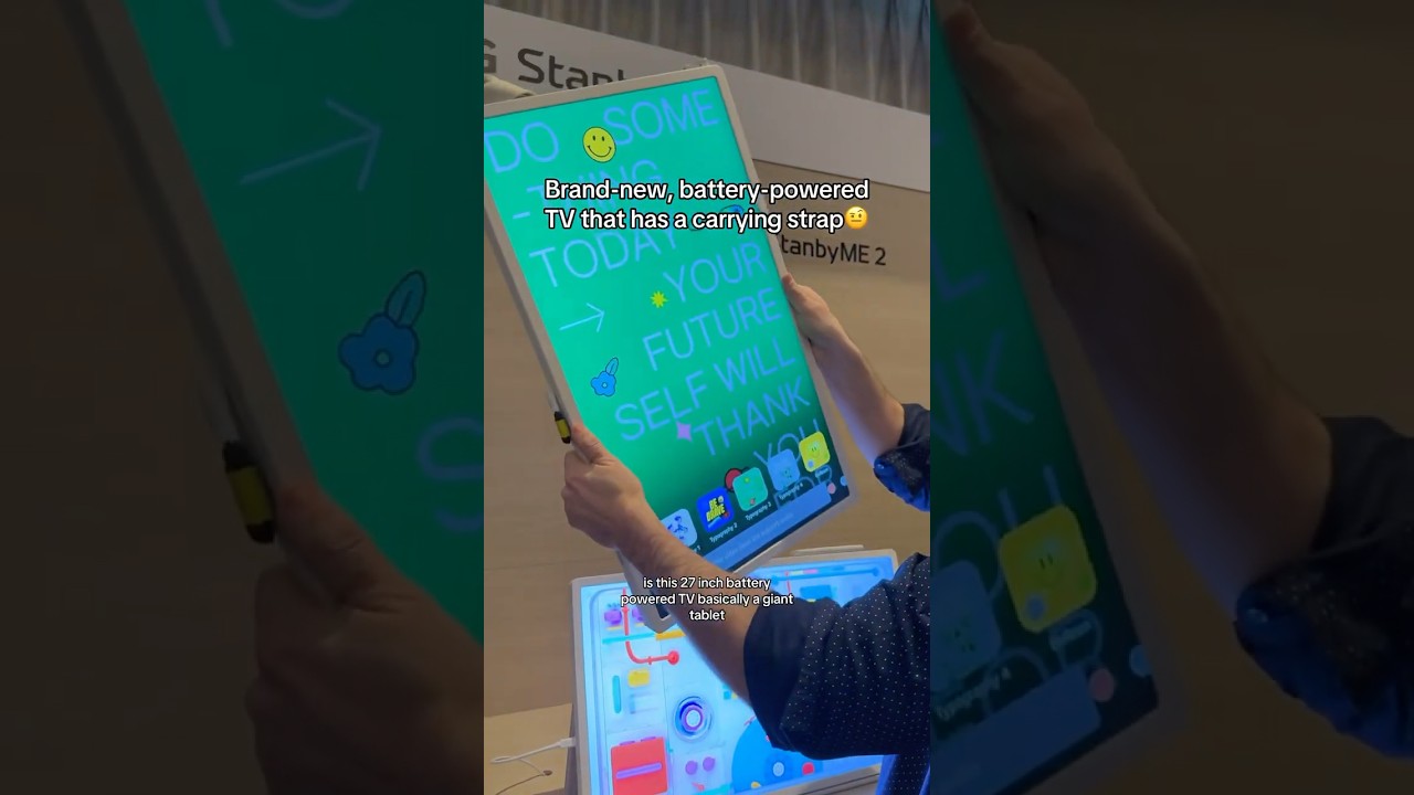 LG StanbyME 2 Portable Battery Powered TV | New for 2025! 