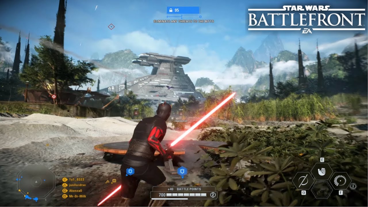 Star Wars Battlefront 2: Galactic Assault Gameplay | kashyyyk - YouTube