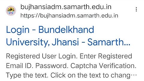 bu jhansi admit card kaise download karen | Bu Jhansi 1st sem Admit Card 2025 Kaise Download Kare |