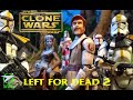 The Clone Wars: LEFT FOR DEAD 2 (Star Wars Stop Motion)