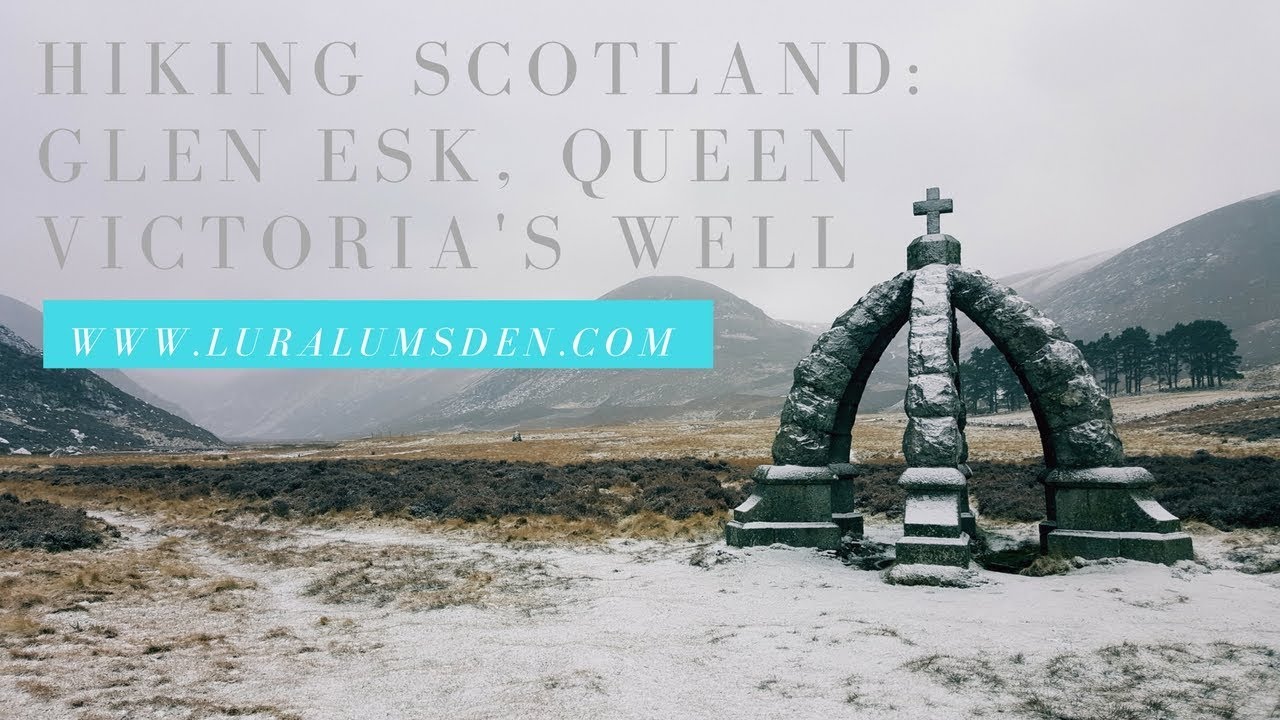 Hiking Scotland Glen Esk to Queens Well