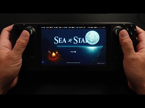 Sea of Stars Gameplay On Steam Deck