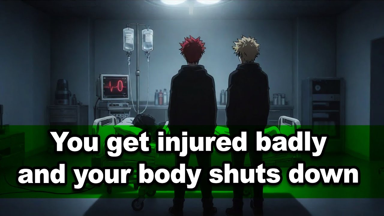 You Get Injured Badly & Your Body Shuts Down | Kiribaku x Listener ASMR